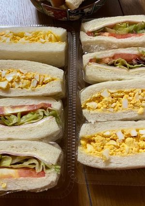 おでかけ!手作りサンドイッチ-レシピのメイン写真
