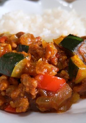 簡単キーマカレー-レシピのメイン写真