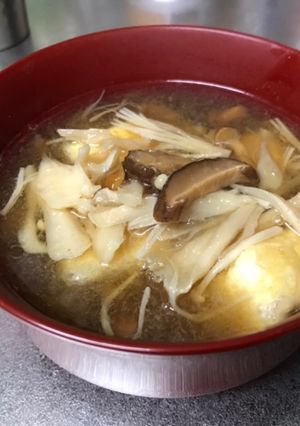 きのこのみぞれ揚げ出し豆腐-レシピのメイン写真