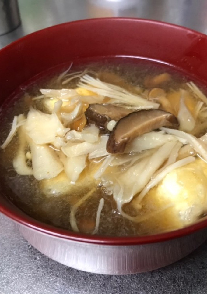 きのこのみぞれ揚げ出し豆腐-レシピのメイン写真
