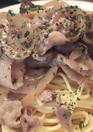 がっつり和風パスタ-レシピのメイン写真