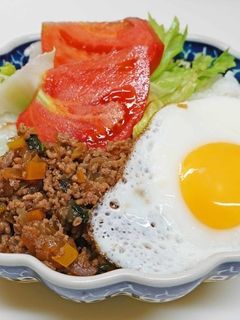 ホーリーバジルでガパオライス-レシピのメイン写真