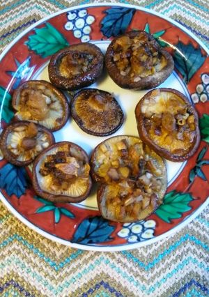 アヒージョ油で！焼き椎茸-レシピのメイン写真
