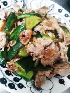 簡単!きゅうりと豚肉の醤油漬け-レシピのメイン写真
