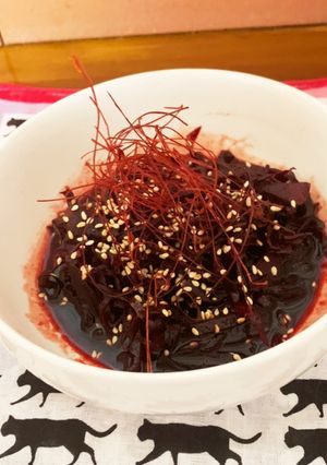 無駄無しもう一品♡ビーツの皮のきんぴら-レシピのメイン写真