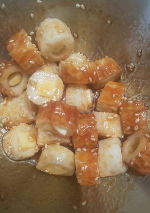 ヤンニョムちくわ-レシピのメイン写真