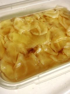 新生姜・簡単酢漬け-レシピのメイン写真