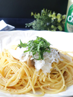 レンチンのみ♪シラスのスープパスタ-レシピのメイン写真