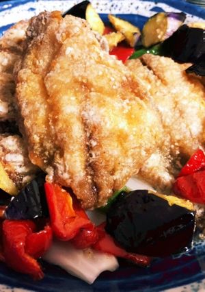超簡単！白身魚の甘酢仕上げ-レシピのメイン写真