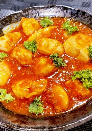 鶏もも肉と調味料だけ！ 簡単 トマト煮-レシピのメイン写真