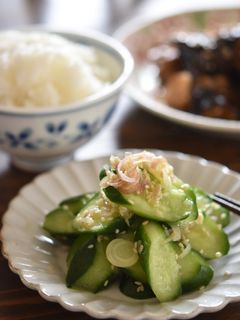 きゅうりとみょうがの中華風浅漬け-レシピのメイン写真