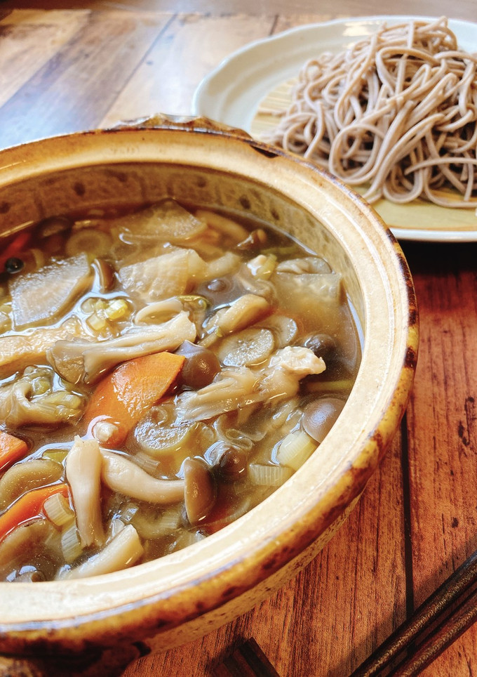 蕎麦のしゃぶしゃぶ☆とうじそば-レシピのメイン写真