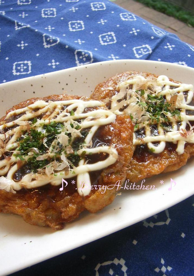 さつま揚げのお好み焼き風-レシピのメイン写真