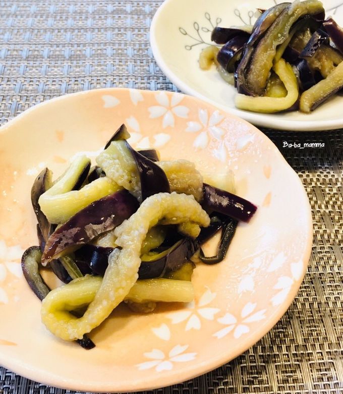 ナスのレンジ蒸しおひたし by ばぁばまんま 【クックパッド】 簡単