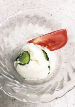 コストコマッシュポテトDEポテサラ-レシピのメイン写真