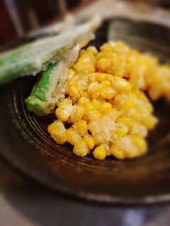 夏限定~生とうもろこしの天ぷら*薄衣-レシピのメイン写真