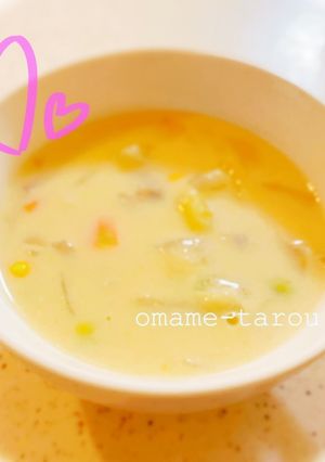 豆乳クラムチャウダー-レシピのメイン写真