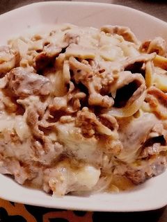 【パパ料理】牛肉のサワークリーム煮-レシピのメイン写真