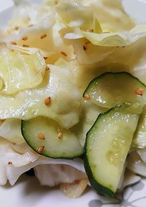さっぱりやみつきキャベツ-レシピのメイン写真