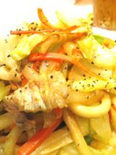 カレー味☆焼うどん-レシピのメイン写真
