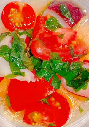 簡単◎作り置き◎タコとトマトのマリネ-レシピのメイン写真