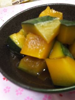 レンジでカボチャの煮物-レシピのメイン写真