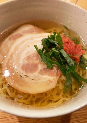 夏にピッタリ梅しそラーメン-レシピのメイン写真