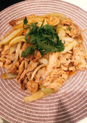 簡単！15分で豚の生姜焼き-レシピのメイン写真