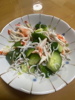 簡単キュウリの和え物-レシピのメイン写真