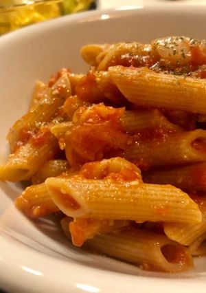 にんにく無し♡ベーコンとトマトのパスタ-レシピのメイン写真