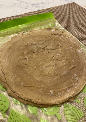 そば粉100%のガレットの生地-レシピのメイン写真