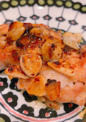 超簡単★鶏もも肉のレモン塩ニンニクソテー-レシピのメイン写真