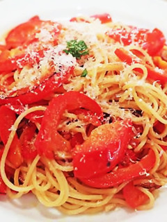 パプリカのスパゲッティ-レシピのメイン写真