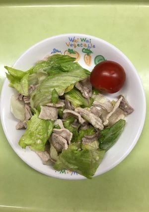 【保育園給食】冷しゃぶ風-レシピのメイン写真