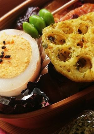 お弁当★ポン酢煮卵★ゴマ油★作りおき-レシピのメイン写真