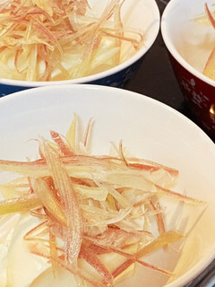 ミョウガ豆腐(お手軽おつまみ)-レシピのメイン写真