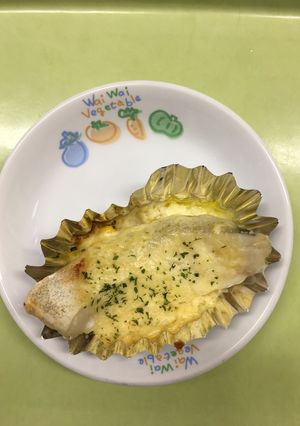 【保育園給食】たらのコーンマヨネーズ焼き-レシピのメイン写真