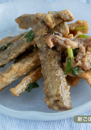 新ごぼうと豚肉の揚げ煮-レシピのメイン写真