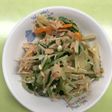 【保育園給食】水菜とえのきのポン酢サラダ