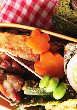 お弁当★お花のにんじん飾り切り★作り置き-レシピのメイン写真
