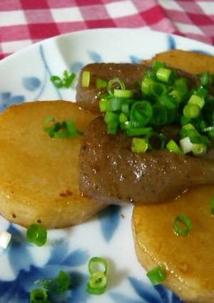 超簡単！長芋とこんにゃくのお焼き-レシピのメイン写真