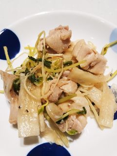 鶏と大根・豆苗のオイスターポン酢和え-レシピのメイン写真