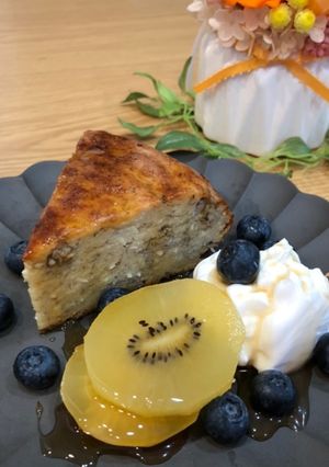炊飯器de✩簡単おからバナナケーキ-レシピのメイン写真