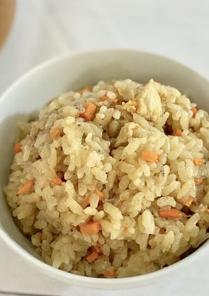 簡単美味しい♪優しい味の炊き込みご飯-レシピのメイン写真