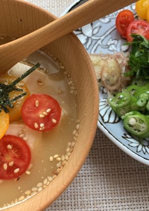 朝ご飯にぴったり簡単うまうま冷や汁-レシピのメイン写真