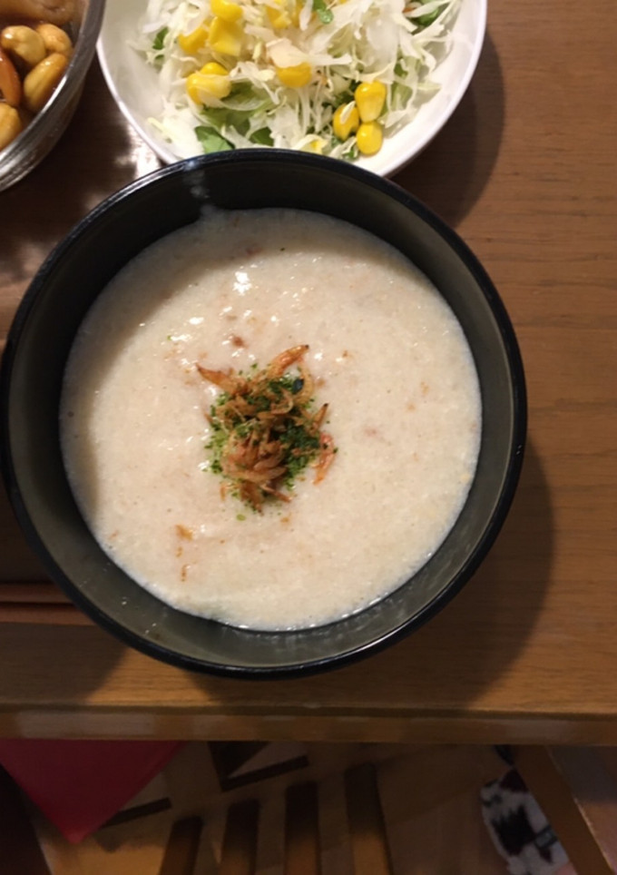 とろとろ！とろろの味噌豆乳スープ-レシピのメイン写真