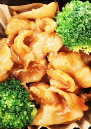 お弁当に☆豚しゃぶ肉のバーベキューポーク-レシピのメイン写真