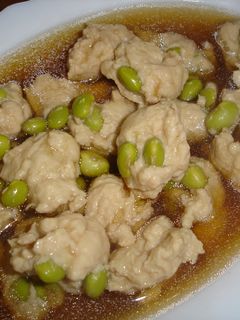 鶏だんごの和風煮★枝豆入り-レシピのメイン写真