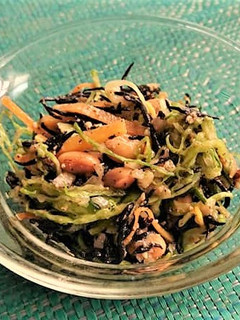 【学校給食】大豆とひじきのごまサラダ-レシピのメイン写真