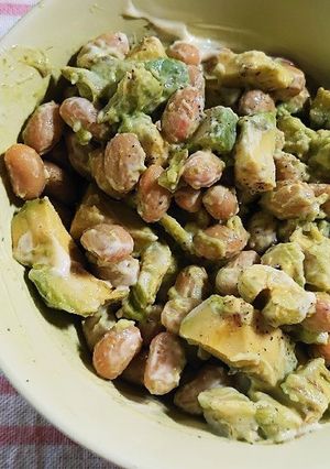アボカドと蒸し大豆のサラダ-レシピのメイン写真